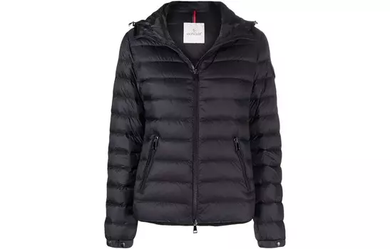Пуховик женский черный Moncler