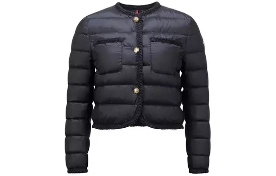 Пуховик женский черный Moncler