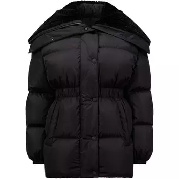 Пуховик женский черный Moncler