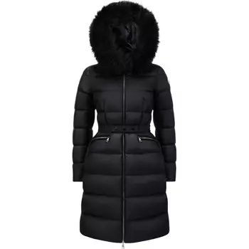Пуховик женский черный Moncler