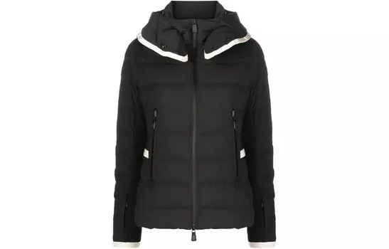 Пуховик женский черный Moncler