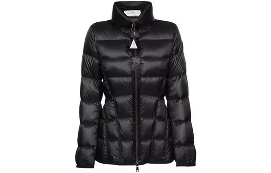 Пуховик женский черный Moncler