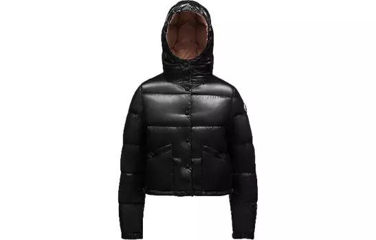 Пуховик женский черный Moncler