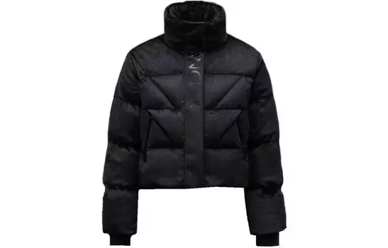 Пуховик женский черный Moncler