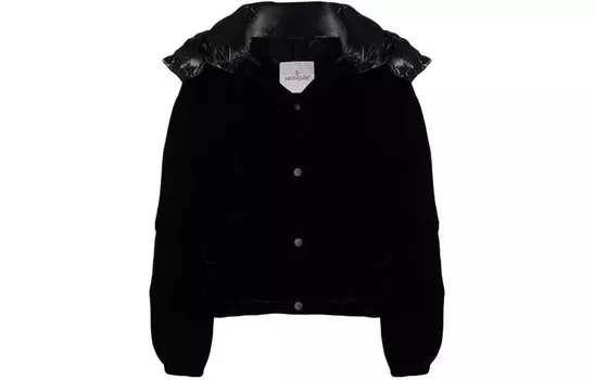 Пуховик женский черный Moncler