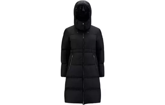 Пуховик женский черный Moncler