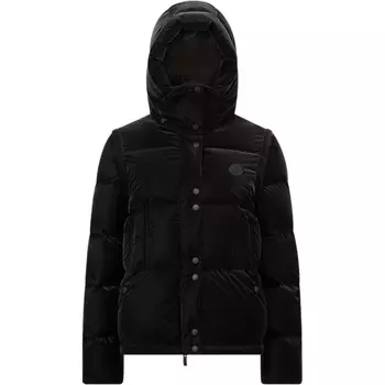 Пуховик женский черный Moncler
