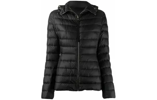 Пуховик женский черный Moncler