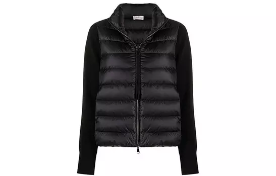Пуховик женский черный Moncler