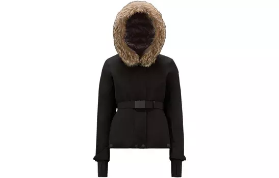 Пуховик женский черный Moncler