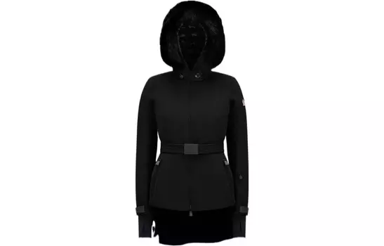 Пуховик женский черный Moncler