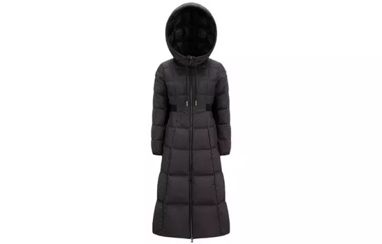 Пуховик женский черный Moncler