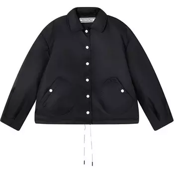 Пуховик женский черный Onitsuka Tiger