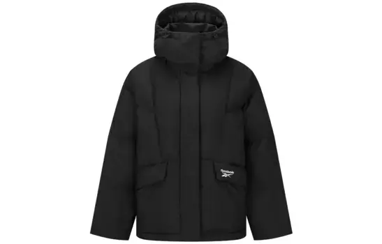 Пуховик женский черный Reebok