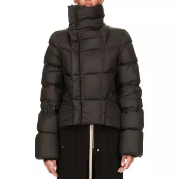 Пуховик женский черный Rick Owens