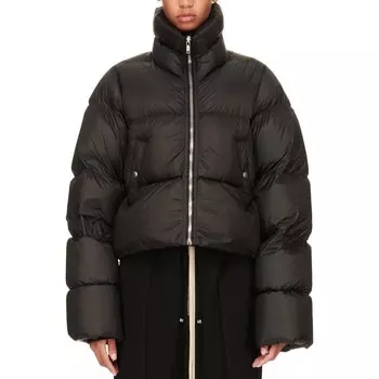 Пуховик женский черный Rick Owens