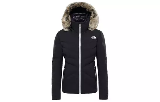 Пуховик женский черный The North Face