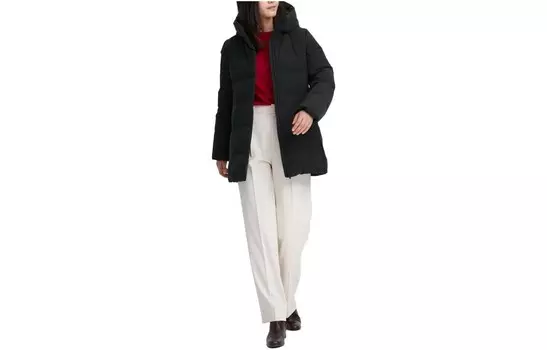 Пуховик женский черный Uniqlo