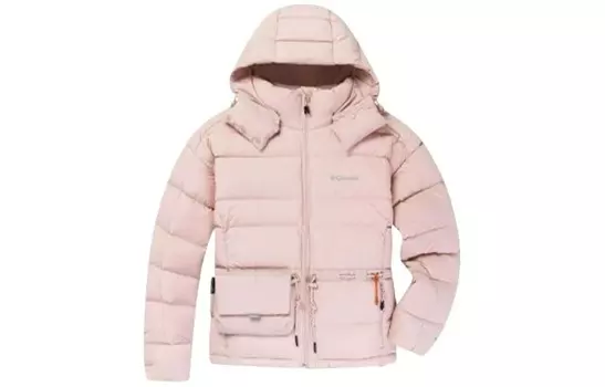 Пуховик женский Columbia, цвет Cherry Blossom Pink