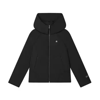 Пуховик женский, цвет черный как смоль Fila