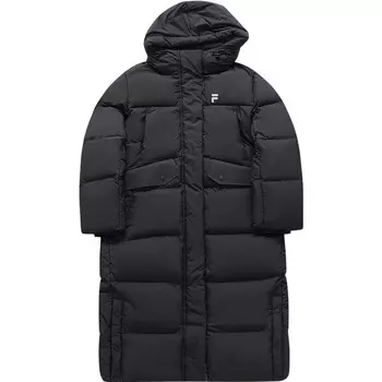 Пуховик женский, цвет черный как смоль Fila Fusion