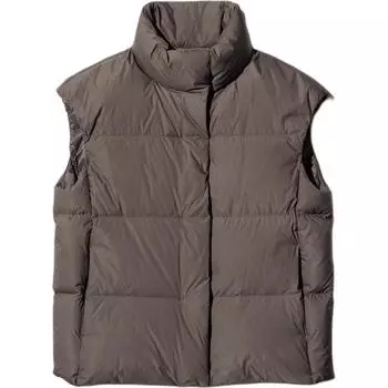 Пуховик женский, цвет «умбра» UNIQLO, Umber