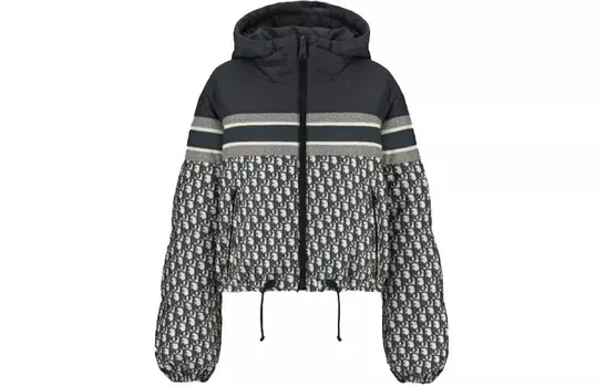 Пуховик женский Dior, черный