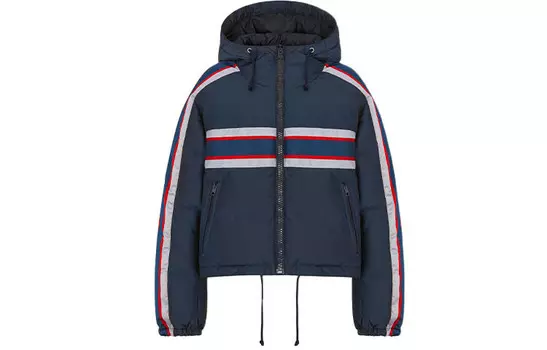 Пуховик женский Dior, синий