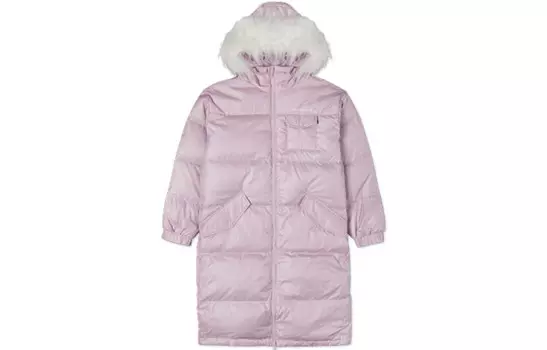 Пуховик женский фиолетовый Converse