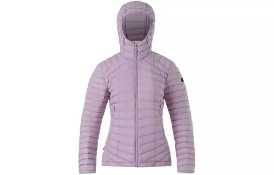 Пуховик женский фиолетовый Decathlon