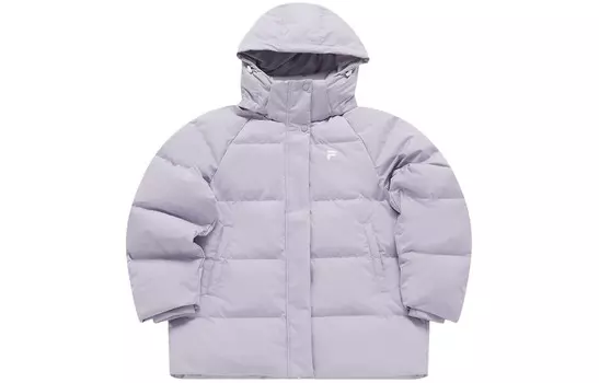 Пуховик женский фиолетовый Fila Fusion