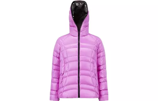 Пуховик женский фиолетовый Moncler