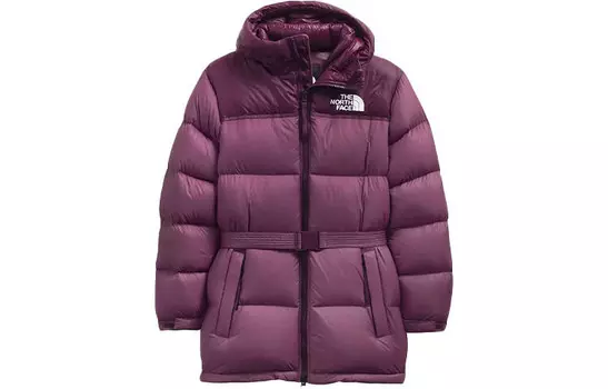 Пуховик женский фиолетовый The North Face