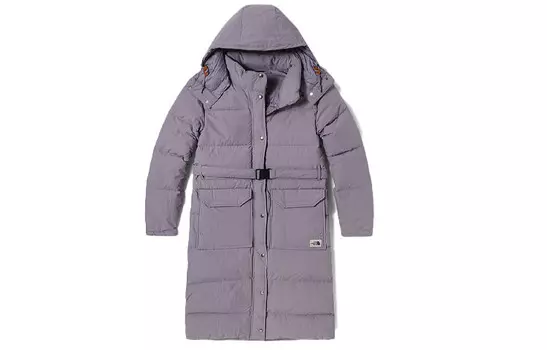 Пуховик женский фиолетовый The North Face