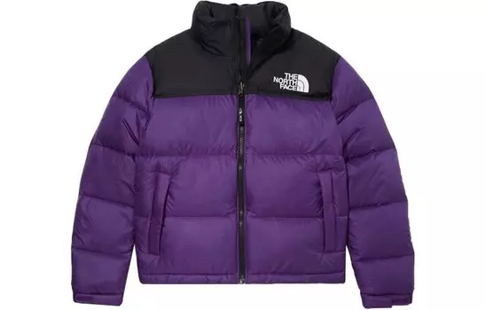 Пуховик женский фиолетовый The North Face
