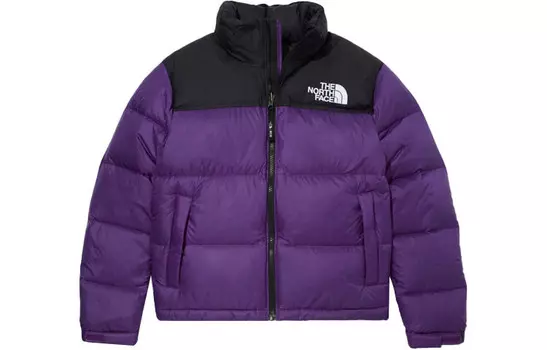 Пуховик женский фиолетовый The North Face