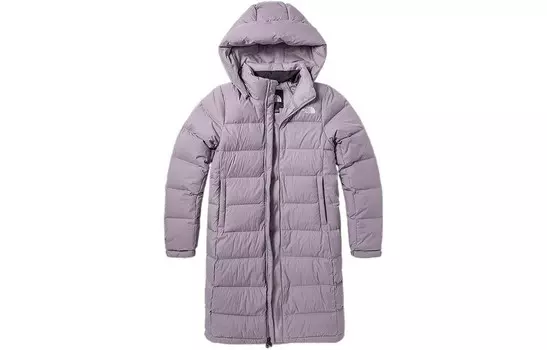 Пуховик женский фиолетовый The North Face