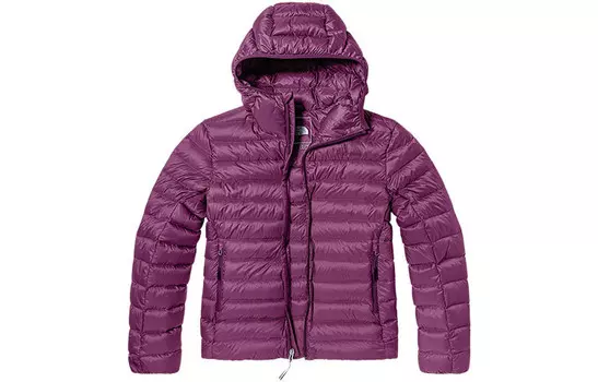 Пуховик женский фиолетовый The North Face