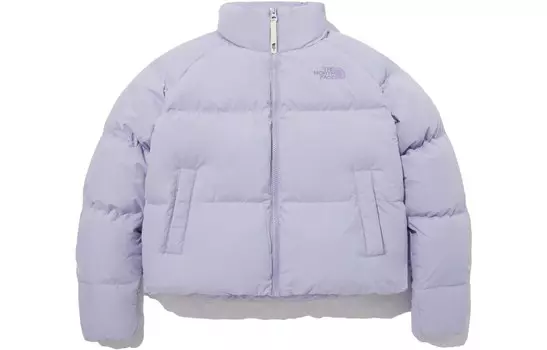 Пуховик женский фиолетовый The North Face