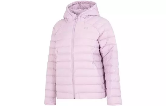 Пуховик женский фиолетовый Under Armour