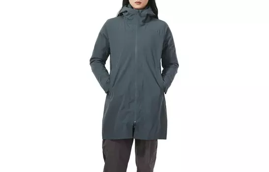 Пуховик женский гороховый зеленый Under Armour