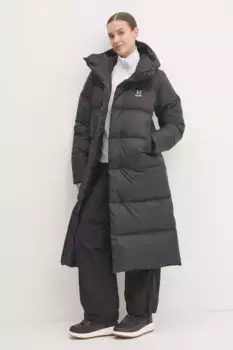 Пуховик женский Haglfs, черный