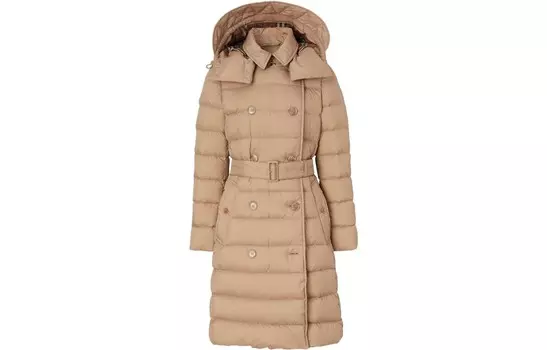 Пуховик женский хаки Burberry