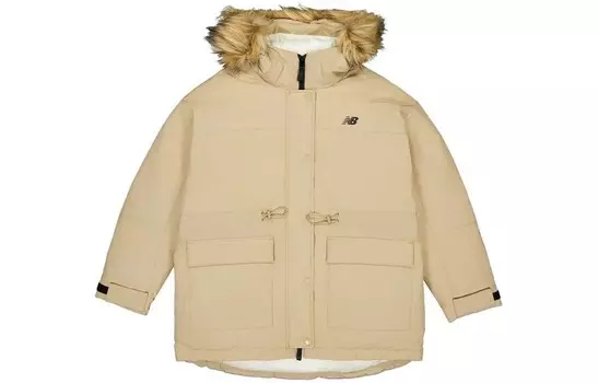 Пуховик женский хаки New Balance