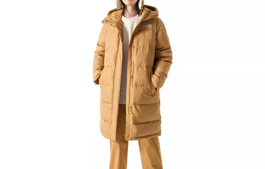 Пуховик женский хаки The North Face
