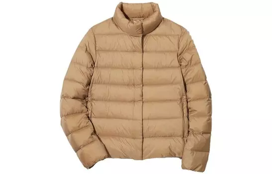 Пуховик женский хаки Uniqlo