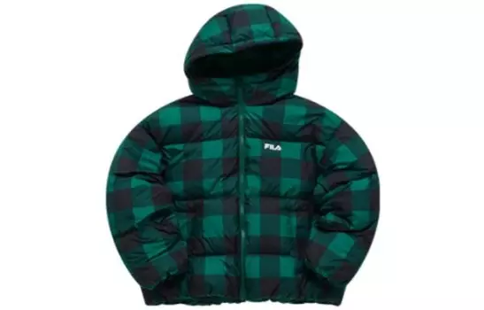 Пуховик женский Hans темно-синий Fila Fusion