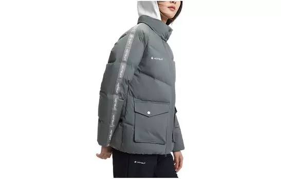 Пуховик женский HOTSUIT, Flax Gray