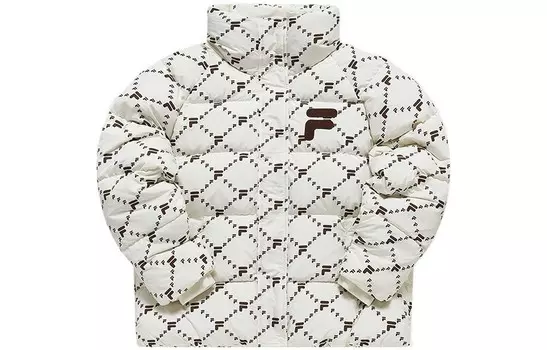 Пуховик женский Ivory Fila Fusion, цвет Imitation Antique White