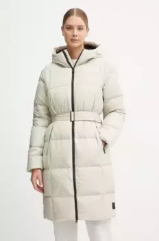 Пуховик женский Jack Wolfskin, бежевый